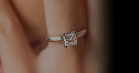 1 Karat Diamant Verlobungsring