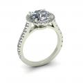 Schnürring aus Diamant