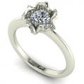 Rosenköpfiger Diamantring