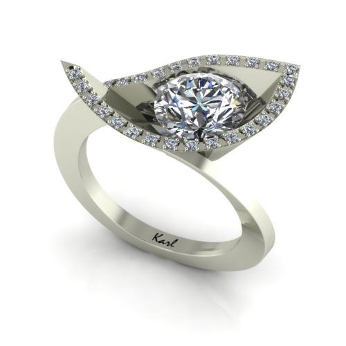 Funkelnde Diamantring Funkelnde Diamantring