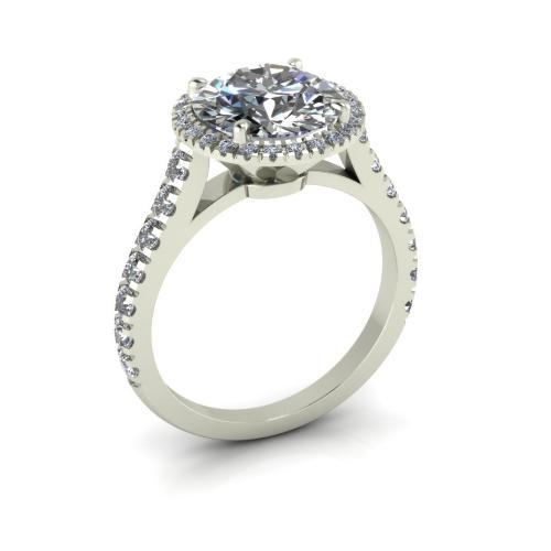 Schnürring aus Diamant Schnürring aus Diamant
