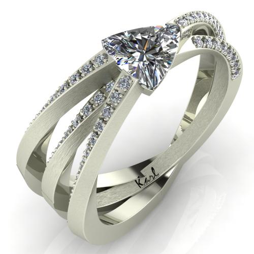 Trillion Diamantring Trillion Diamantring
