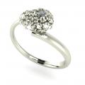Hyazinthenkopf Diamantring